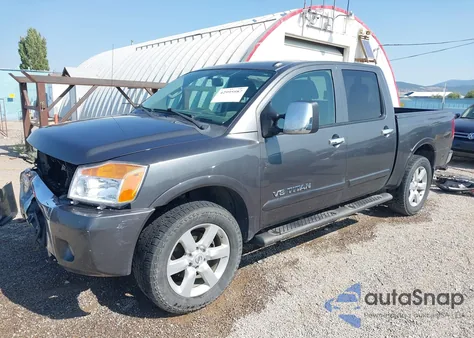 2012 Nissan Titan Sl из США, поврежденный, VIN 1N6AA0EC6CN320089